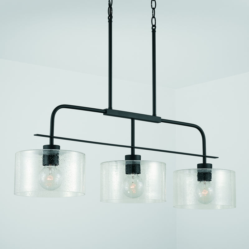 Capital Lighting 838435MB Jake Three Light Island Pendant, Matte Black Alternate Image 4.jpg