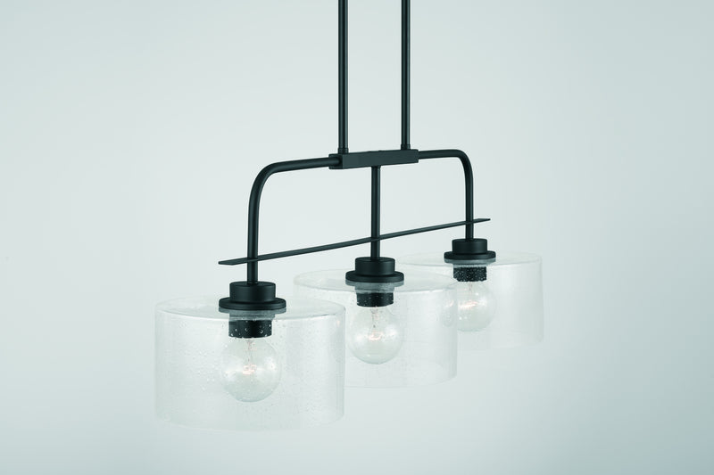 Capital Lighting 838435MB Jake Three Light Island Pendant, Matte Black Alternate Image 6.jpg