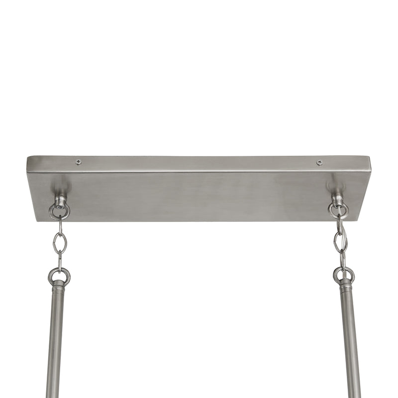 Capital Lighting 840551HN-504 Connor Five Light Island Pendant, Barnhouse and Matte Nickel Alternate Image 4.jpg