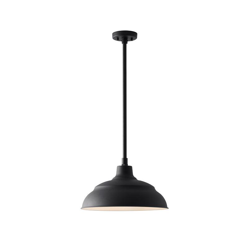 Capital Lighting 936312BK RLM Shade & Cord Canopy, Black Alternate Image 2.jpg
