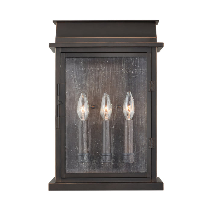 Capital Lighting 936831OZ Bolton Three Light Outdoor Wall Lantern, Oiled Bronze Alternate Image 2.jpg