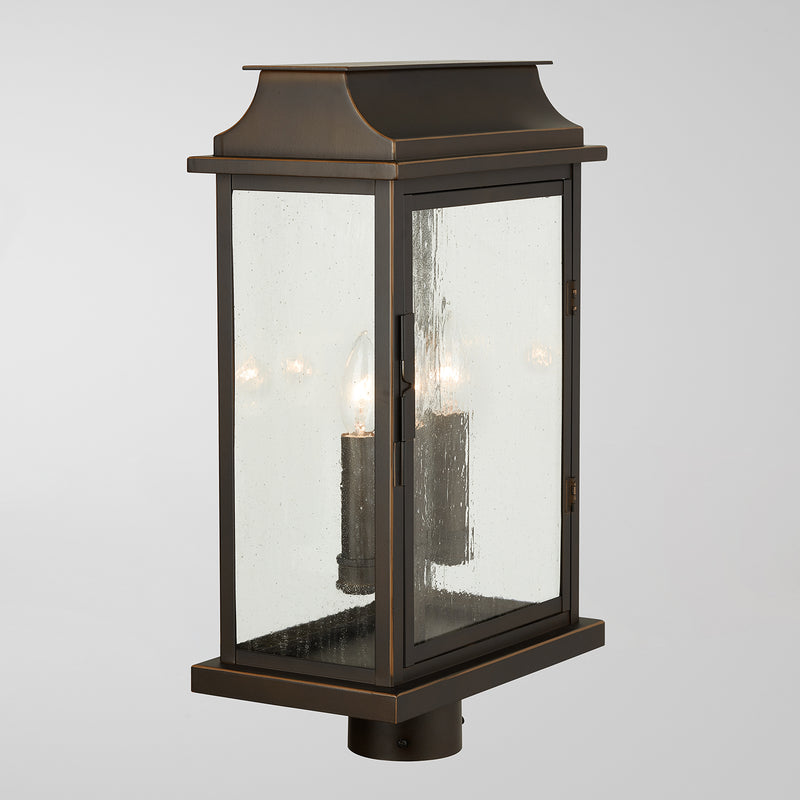 Capital Lighting 936832OZ Bolton Three Light Outdoor Post Lantern, Oiled Bronze Alternate Image 4.jpg
