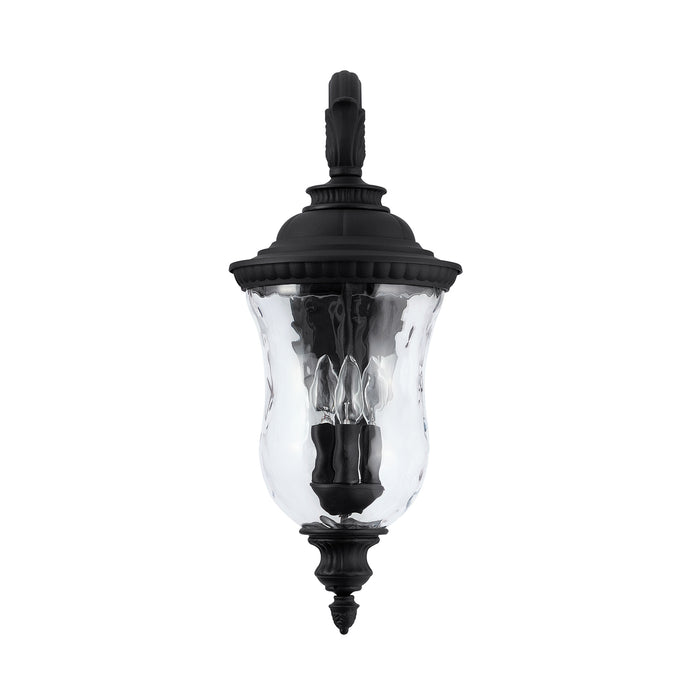 Capital Lighting 939831BK Ashford Three Light Outdoor Wall Lantern, Black Alternate Image.jpg