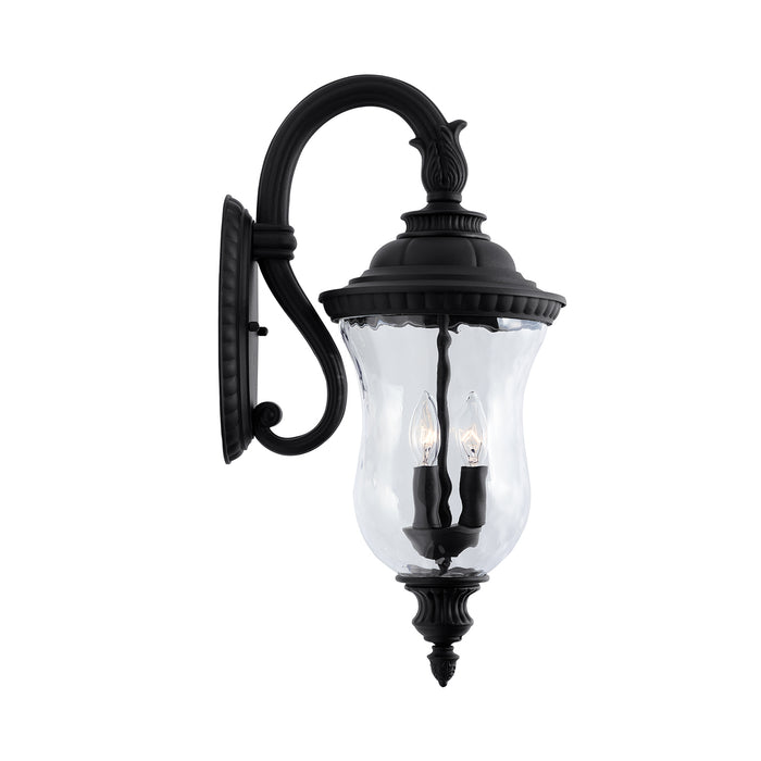 Capital Lighting 939831BK Ashford Three Light Outdoor Wall Lantern, Black Alternate Image 3.jpg