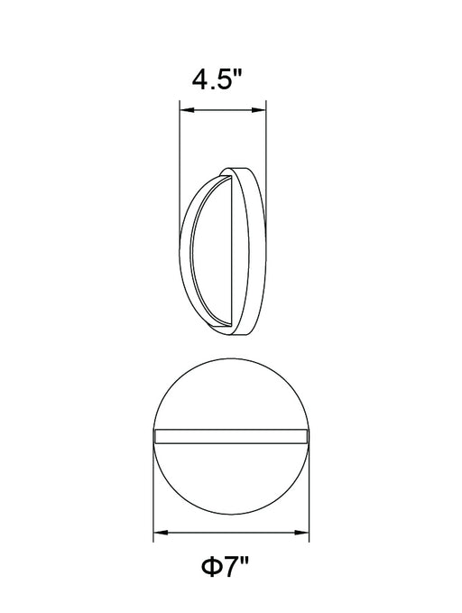 CWI Lighting 1206W7-1-629-A Tranche LED Wall Sconce Brushed Brass Alt 1.jpg