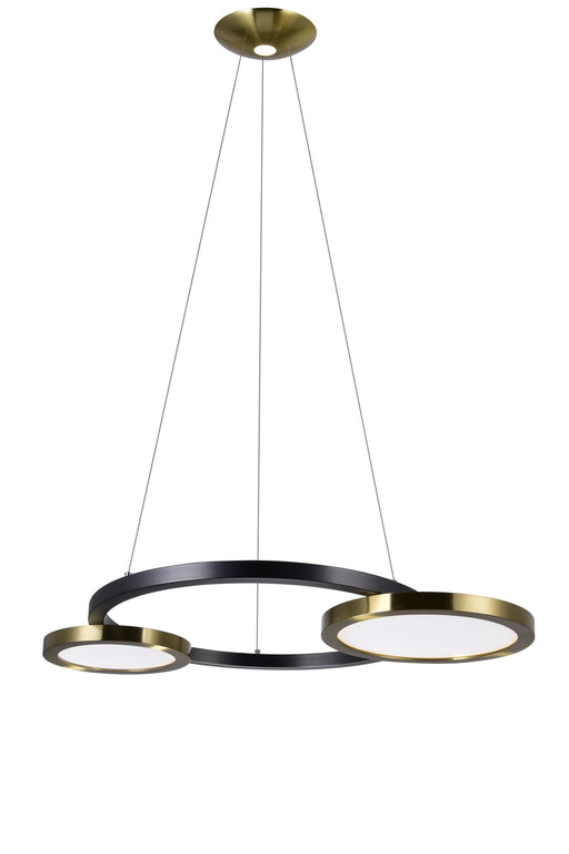 CWI Lighting 1215P37-2-625 Deux Lunes LED Chandelier Sun Gold & Black Alt 1.jpg