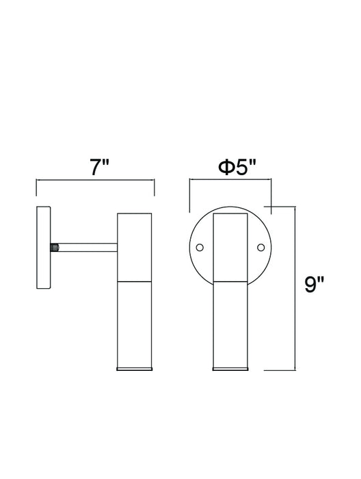 CWI Lighting 1221W7-1-625 Pipes LED Wall Sconce Sun Gold Alt 1.jpg