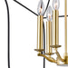 CWI Lighting 1223P20-6-602 Tudor Six Light Chandelier Satin Gold & Black Alt 4.jpg