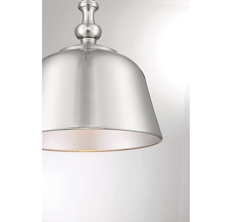 Savoy House 7-3751-1-SN One Light Pendant, Satin Nickel (6)