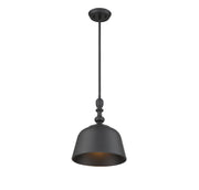 Savoy House 7-3751-1-89 One Light Pendant, Matte Black (2)