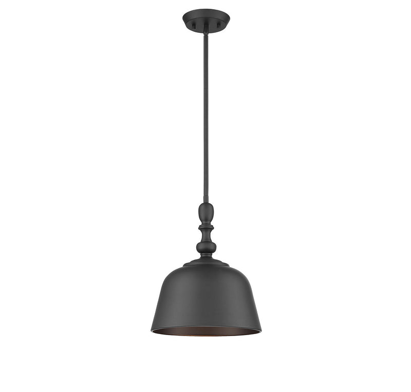 Savoy House 7-3751-1-89 One Light Pendant, Matte Black (4)