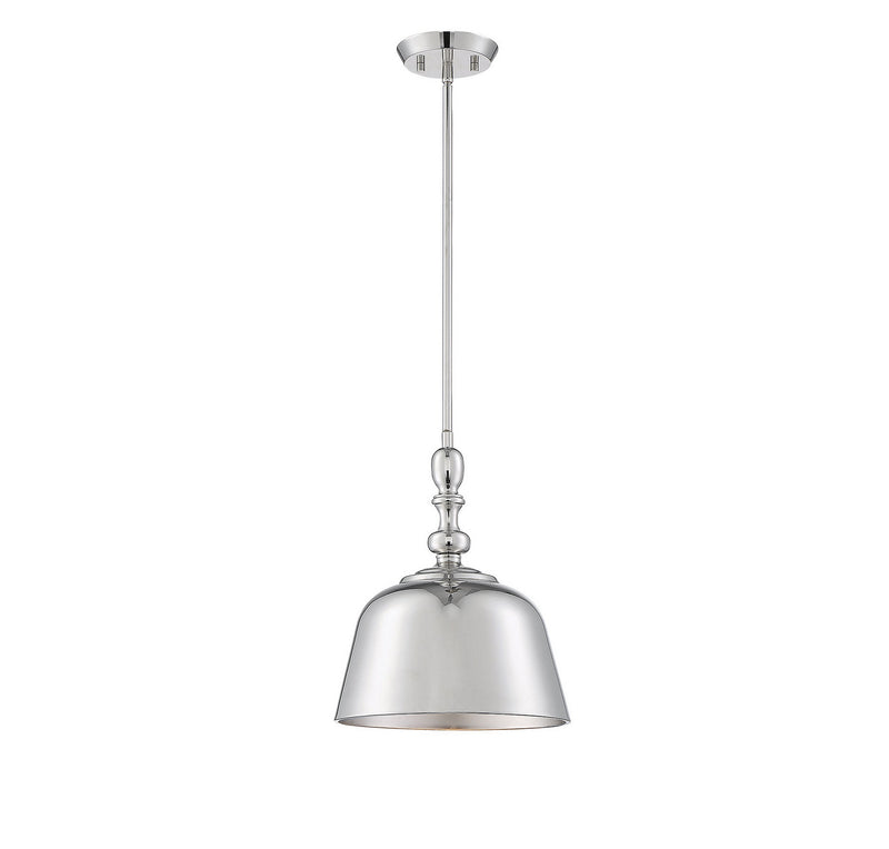 Savoy House 7-3751-1-109 One Light Pendant, Polished Nickel (4)