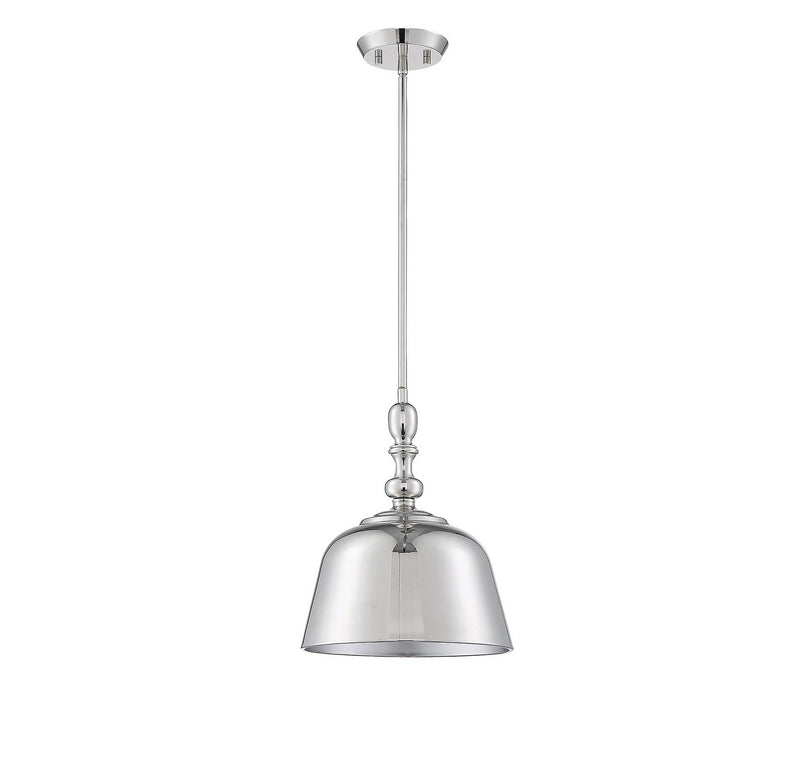 Savoy House 7-3751-1-109 One Light Pendant, Polished Nickel (5)
