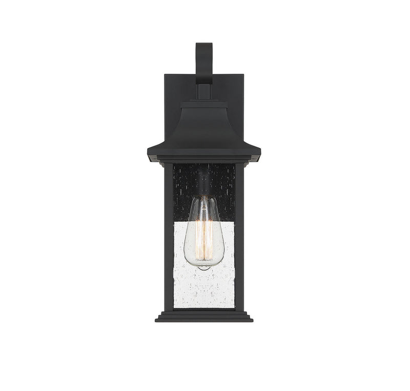 Savoy House 5-450-BK One Light Wall Sconce, Matte Black (3)