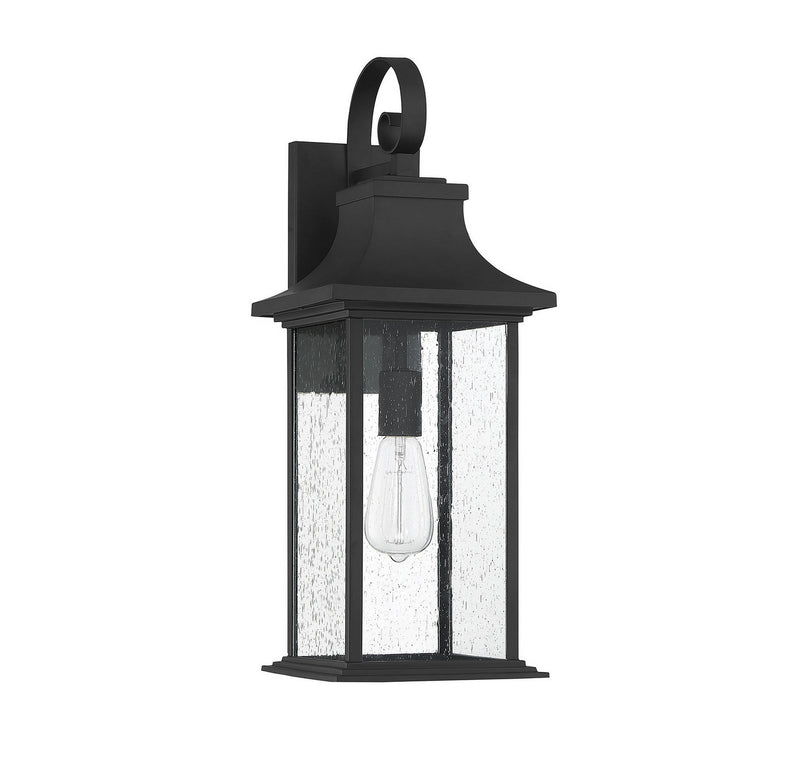 Savoy House 5-451-BK One Light Wall Sconce, Matte Black (2)