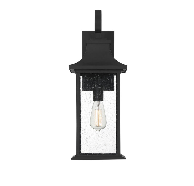 Savoy House 5-451-BK One Light Wall Sconce, Matte Black (3)