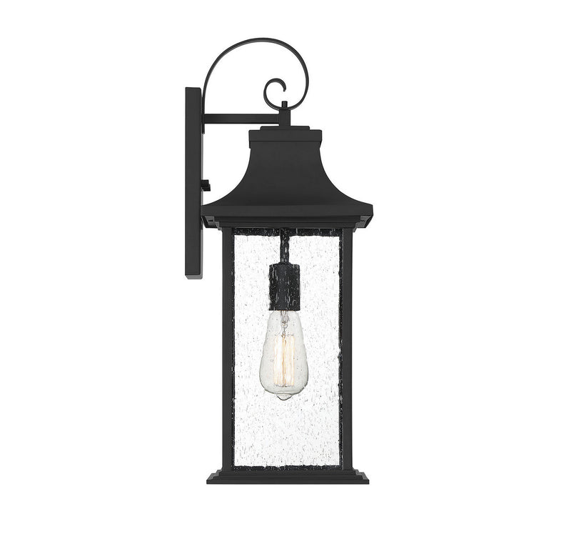 Savoy House 5-451-BK One Light Wall Sconce, Matte Black (5)