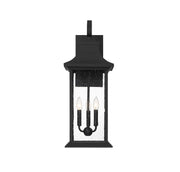 Savoy House 5-452-BK Three Light Outdoor Wall Sconce, Matte Black (3)