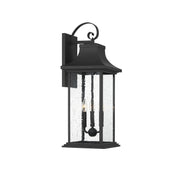 Savoy House 5-452-BK Three Light Outdoor Wall Sconce, Matte Black (4)