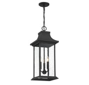 Savoy House 5-453-BK Three Light Outdoor Pendant, Matte Black (4)