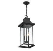 Savoy House 5-453-BK Three Light Outdoor Pendant, Matte Black (5)