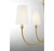 Savoy House 1-2540-5-322 Five Light Chandelier, Warm Brass (6)