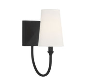 Savoy House 9-2542-1-89 One Light Wall Sconce, Matte Black (3)