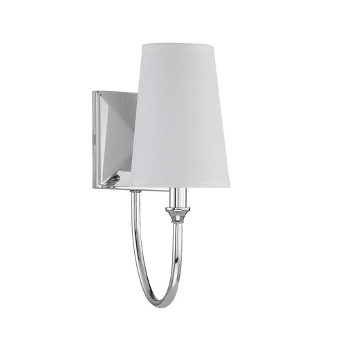 Savoy House 9-2542-1-109 One Light Wall Sconce, Polished Nickel (2)