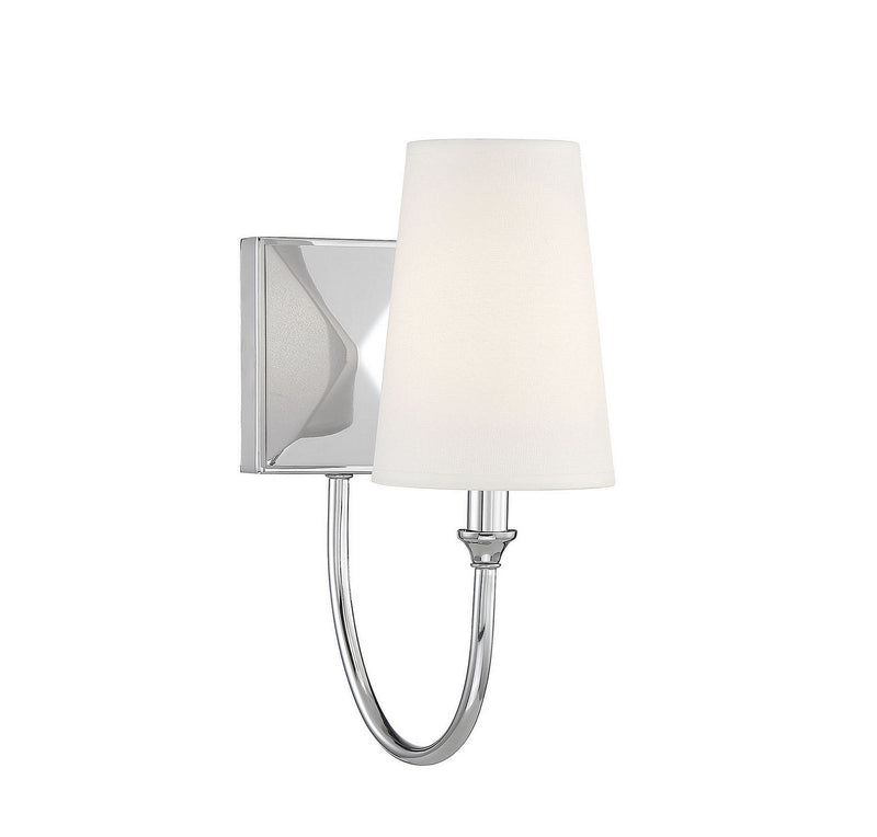 Savoy House 9-2542-1-109 One Light Wall Sconce, Polished Nickel (3)