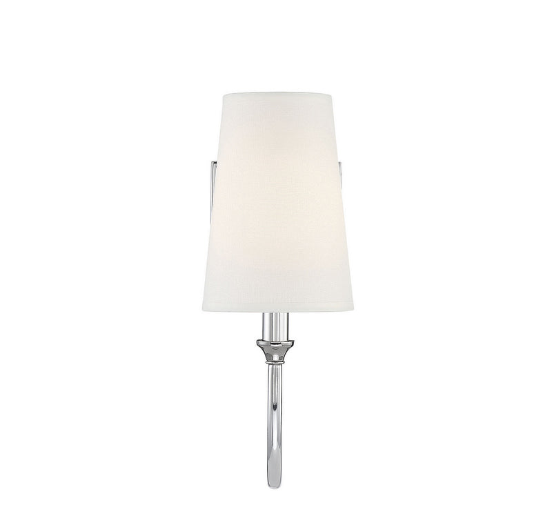 Savoy House 9-2542-1-109 One Light Wall Sconce, Polished Nickel (5)