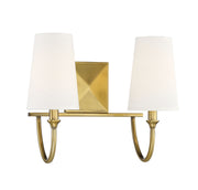 Savoy House 8-2542-2-322 Two Light Bath Bar, Warm Brass (3)