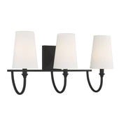 Savoy House 8-2542-3-89 Three Light Bath Bar, Matte Black (4)
