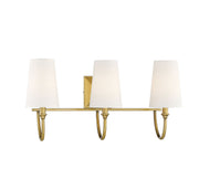 Savoy House 8-2542-3-322 Three Light Bath Bar, Warm Brass (3)