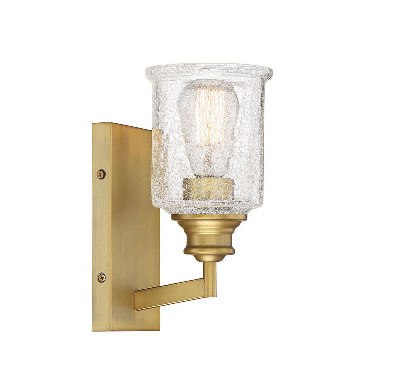 Savoy House 9-1972-1-322 One Light Bath, Warm Brass (3)