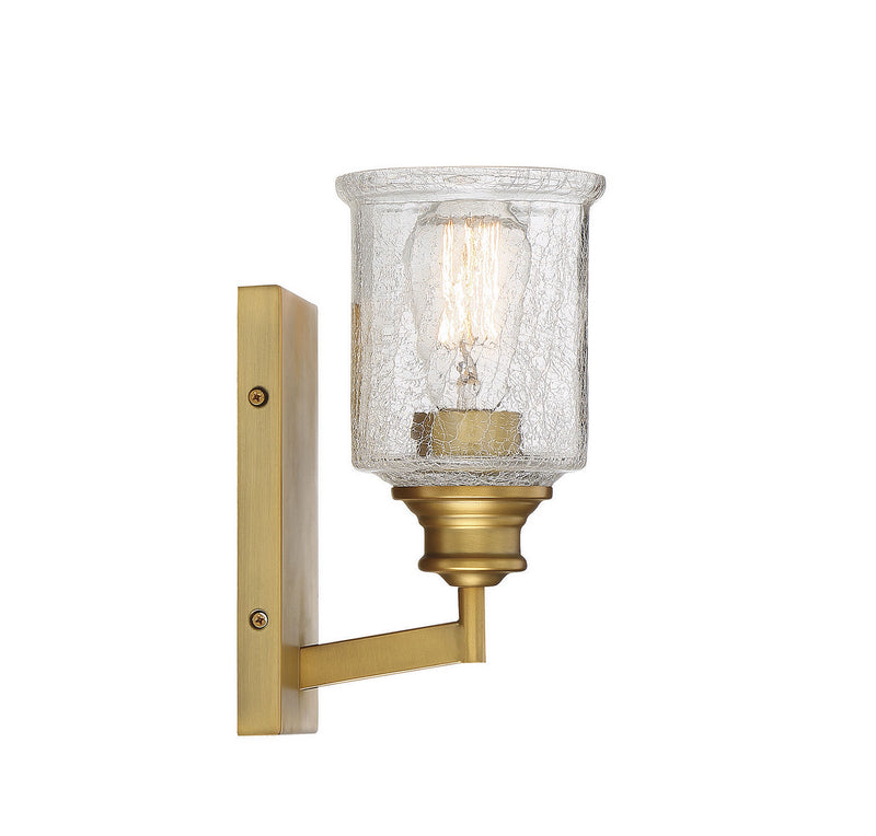 Savoy House 9-1972-1-322 One Light Bath, Warm Brass (4)