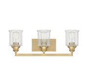 Savoy House 8-1972-3-322 Three Light Bath Bar, Warm Brass (2)