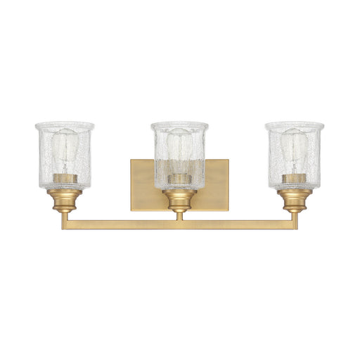 Savoy House 8-1972-3-322 Three Light Bath Bar, Warm Brass (2)