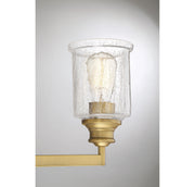 Savoy House 8-1972-3-322 Three Light Bath Bar, Warm Brass (6)