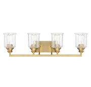 Savoy House 8-1972-4-322 Four Light Bath Bar, Warm Brass (2)