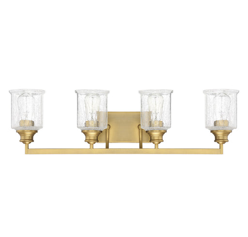 Savoy House 8-1972-4-322 Four Light Bath Bar, Warm Brass (2)