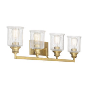Savoy House 8-1972-4-322 Four Light Bath Bar, Warm Brass (4)