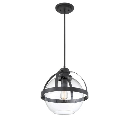 Savoy House 7-7201-1-89 One Light Pendant, Matte Black (2)
