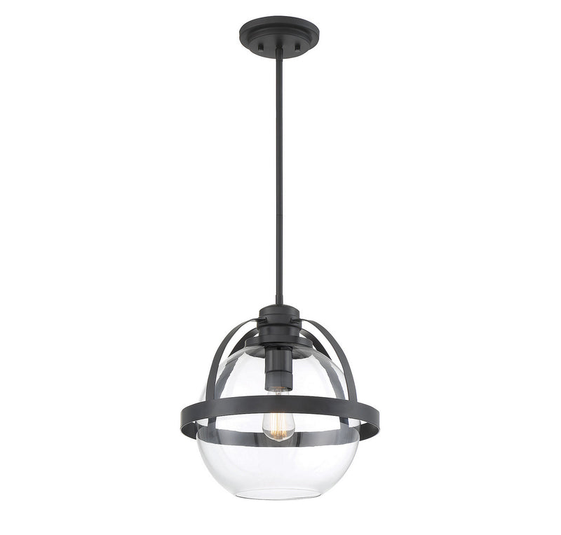 Savoy House 7-7201-1-89 One Light Pendant, Matte Black (3)
