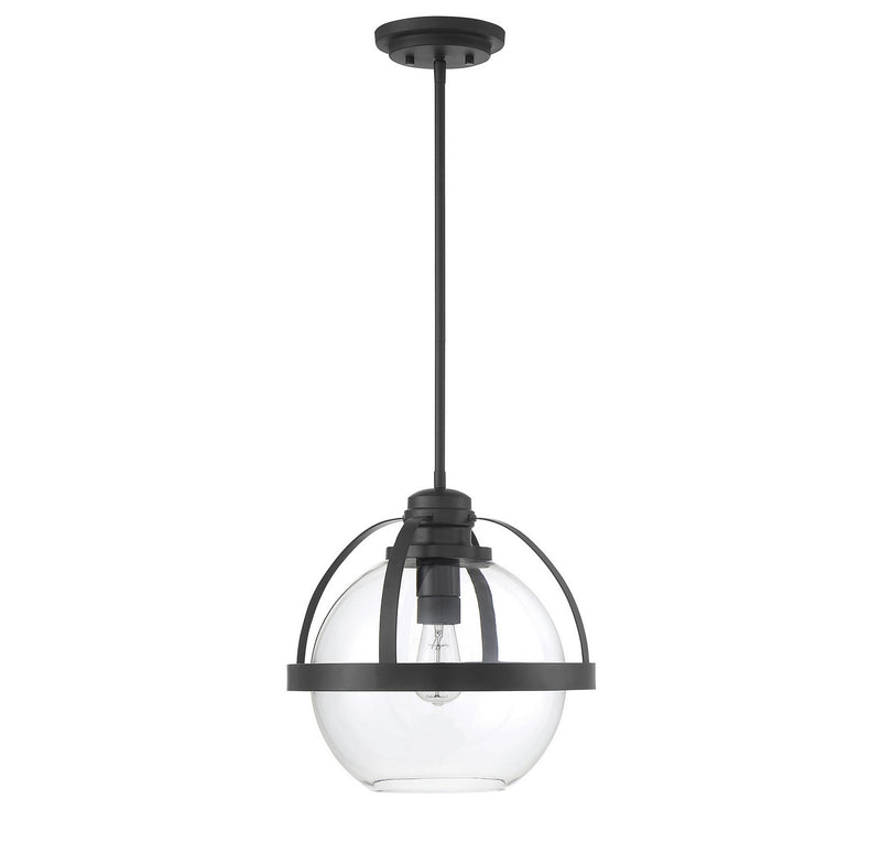 Savoy House 7-7201-1-89 One Light Pendant, Matte Black (5)