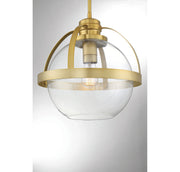 Savoy House 7-7201-1-322 One Light Pendant, Warm Brass (6)