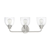 Savoy House 8-7205-3-SN Three Light Bath Bar, Satin Nickel (2)