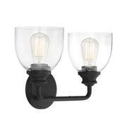 Savoy House 8-7205-2-BK Two Light Bath Bar, Black (4)