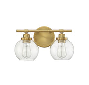 Savoy House 8-4050-2-322 Two Light Bath Bar, Warm Brass (2)