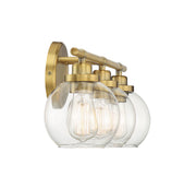 Savoy House 8-4050-3-322 Three Light Bath Bar, Warm Brass (5)
