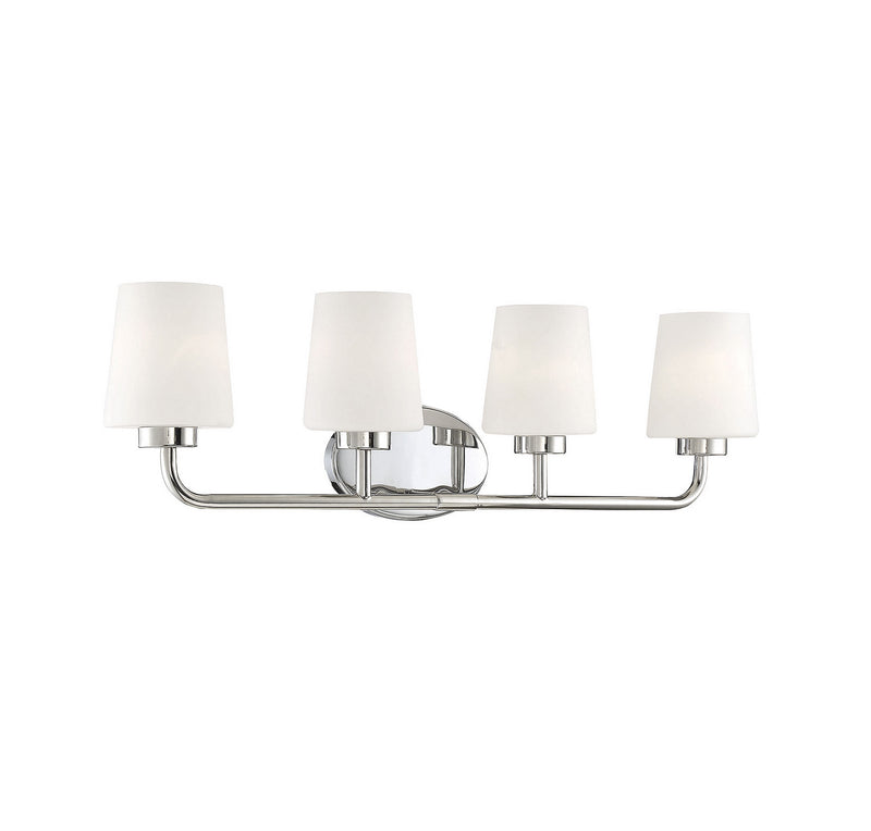 Savoy House 8-4090-4-109 Four Light Bath Bar, Polished Nickel (3)